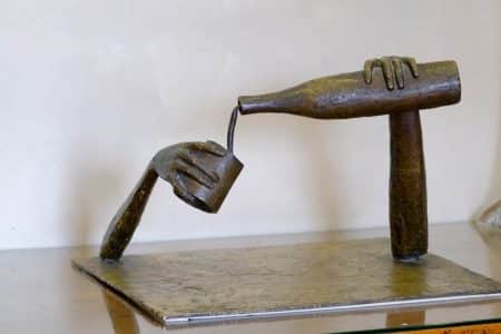 Un momento di compagnia e rinfresco